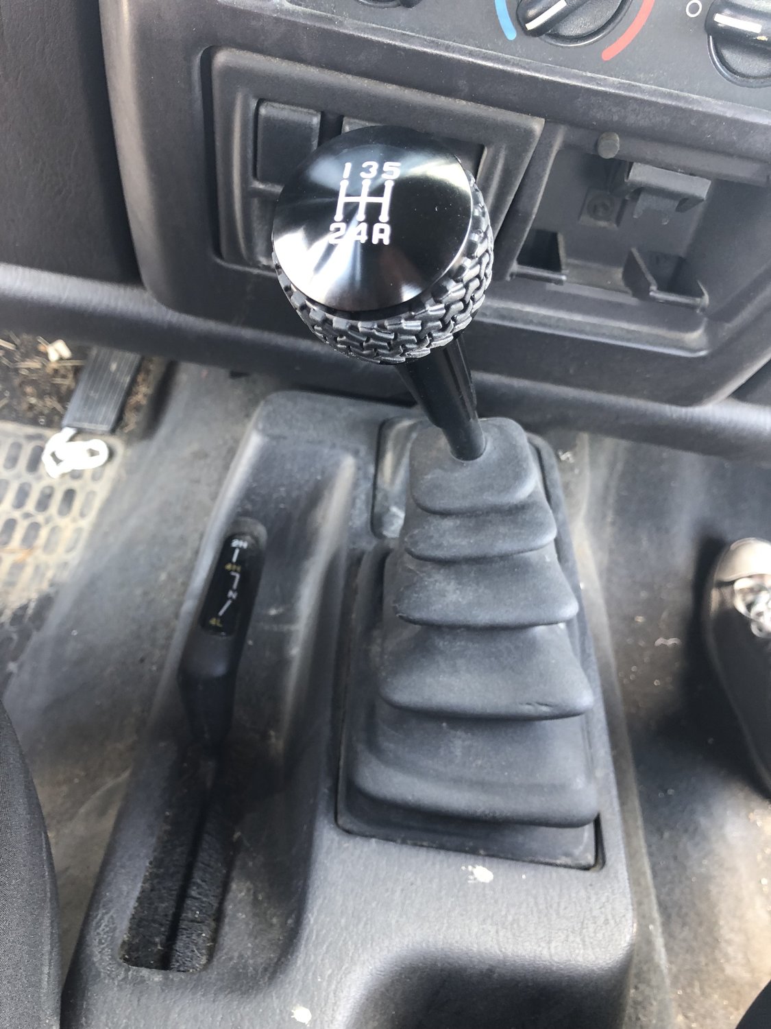 DV8 Offroad Billet 5 Speed Manual Shift Knob for 9706 Jeep Wrangler TJ