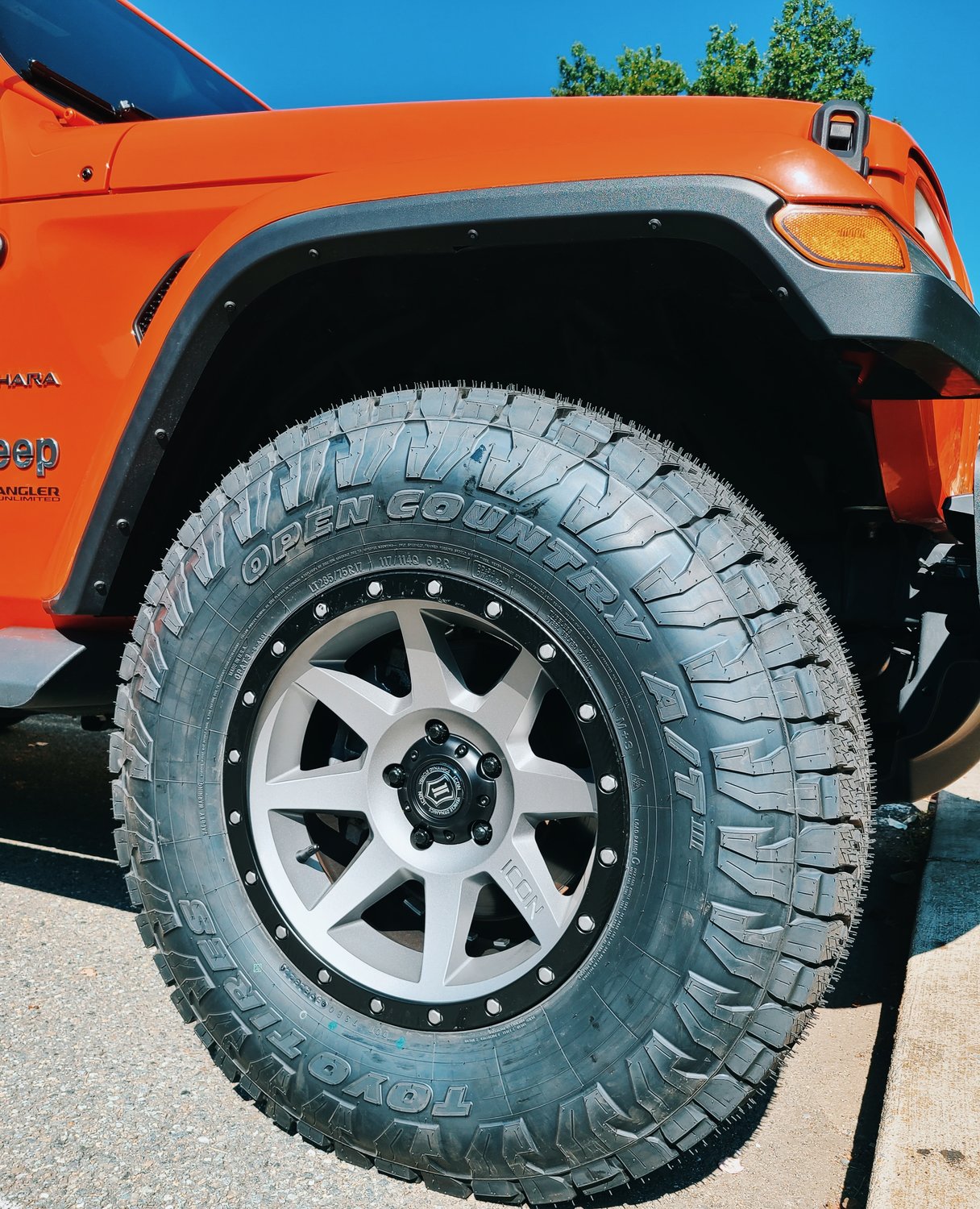 ICON Alloys Rebound Wheel for 0721 Jeep Wrangler JL, JK & Gladiator JT