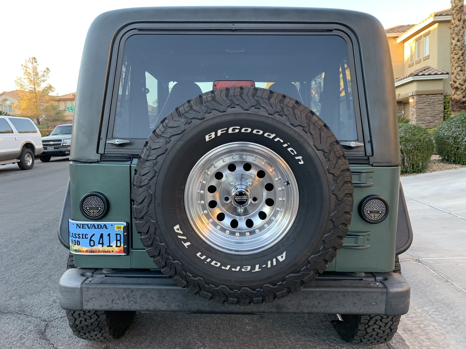 Warrior Products License Plate Bracket for 9706 Jeep Wrangler TJ