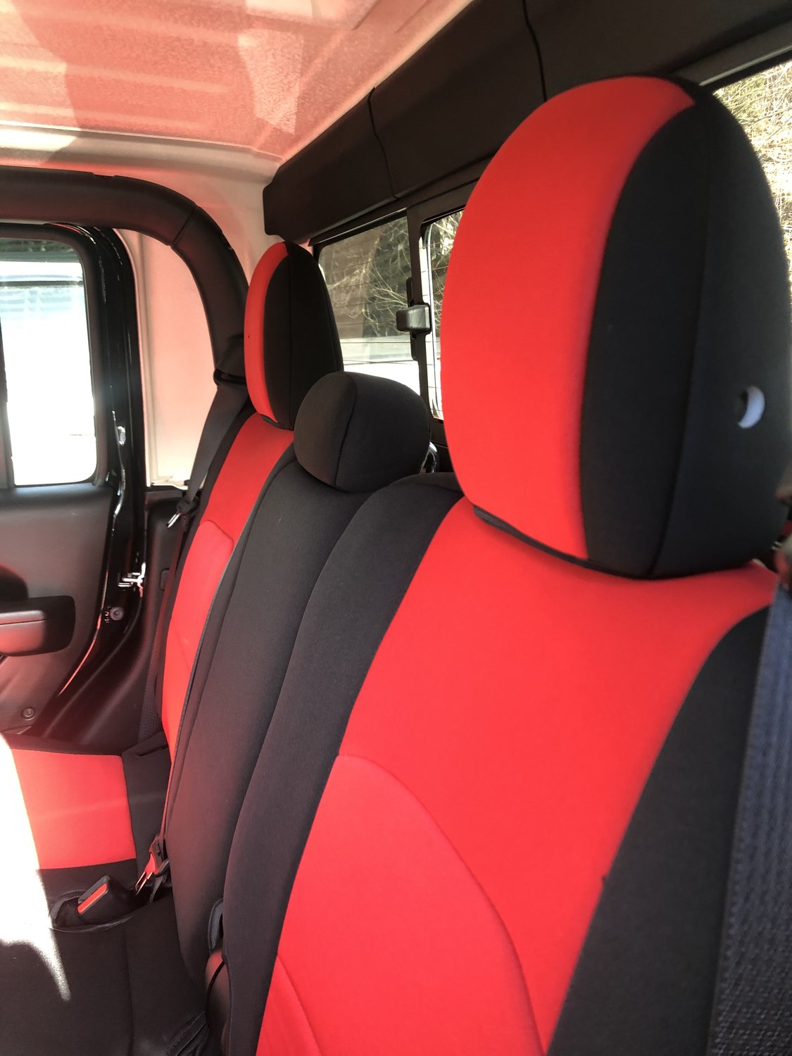 Diver Down Front and Rear Neoprene Seat Covers for 2023 Jeep Gladiator JT Quadratec
