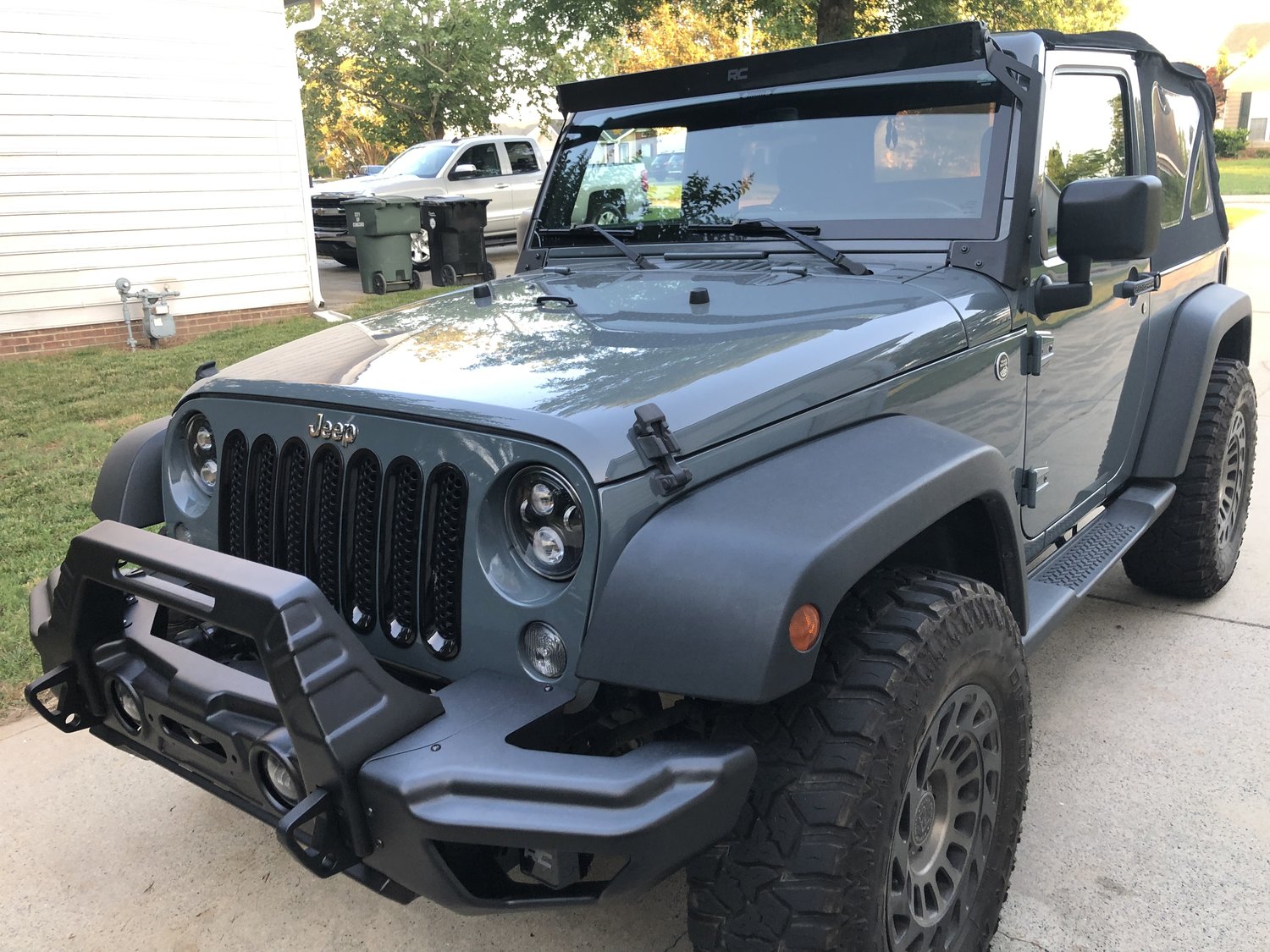 Smittybilt 76730 Stryker Front Bumper For 07 20 Jeep