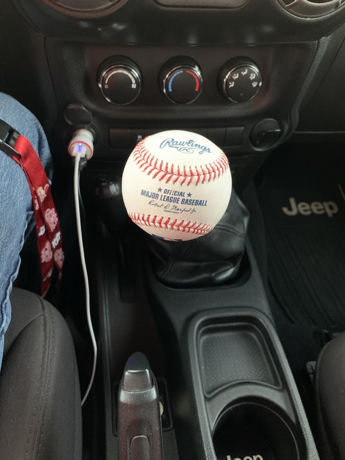 RockNob RNU301 Rawlings Official Major League Baseball Shift Knob
