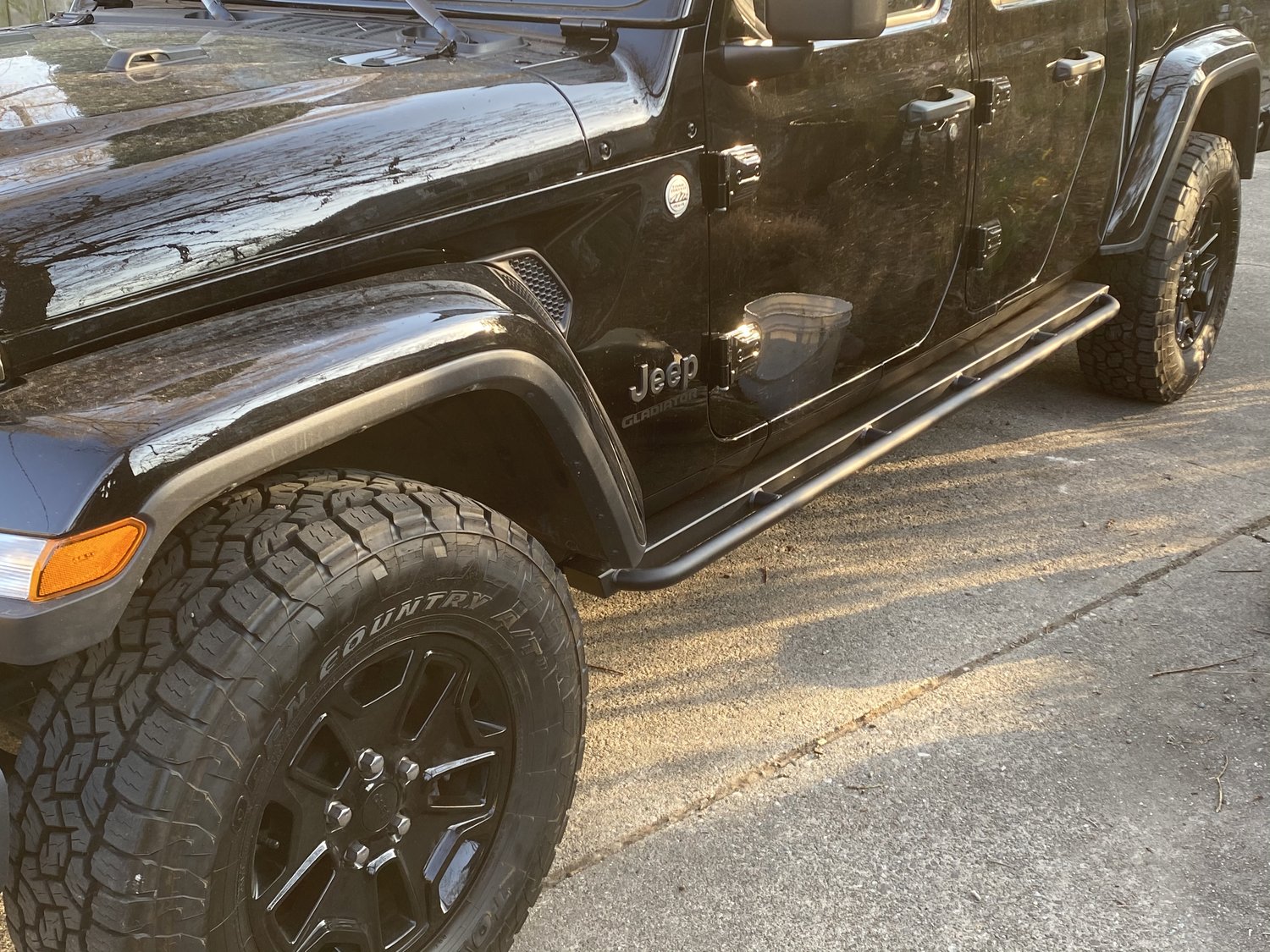 Body Armor JT4121 Rock Crawler Side Steps for 2021 Jeep Gladiator JT