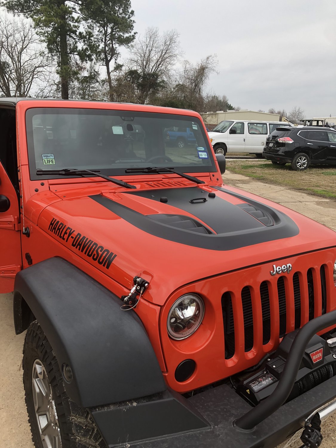Mopar 82213656 10th Anniversary Rubicon Hood With