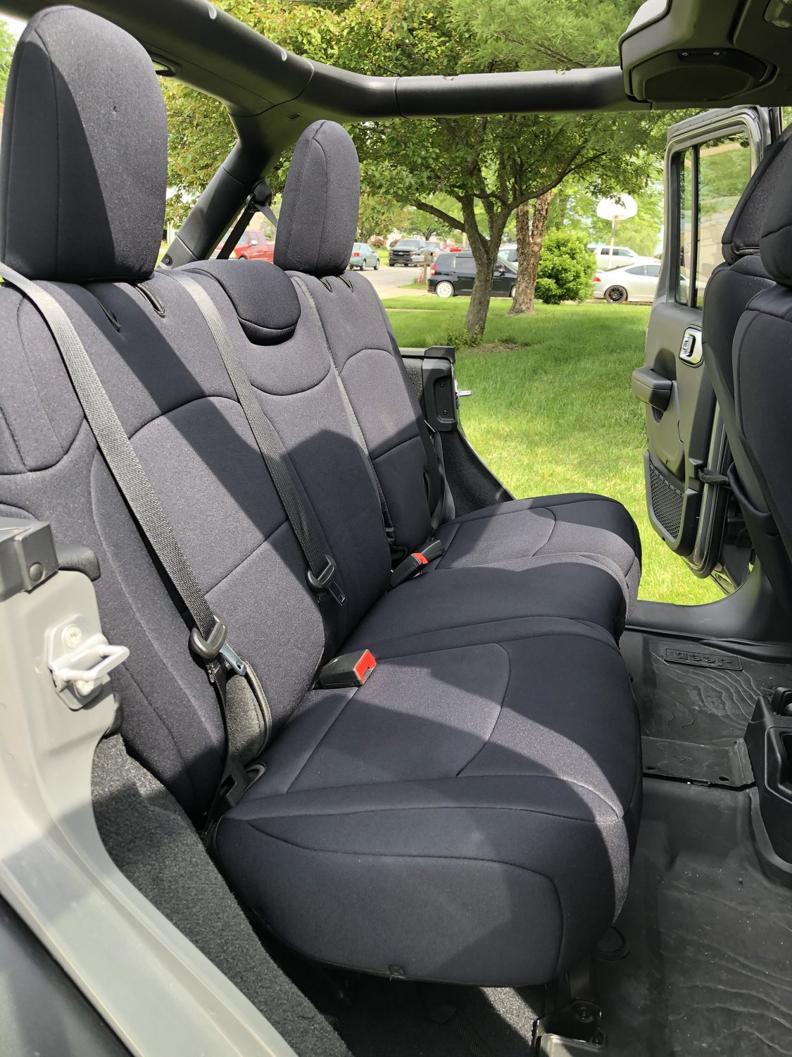 Rough Country Front & Rear Seat Covers for 1821 Jeep Wrangler JL