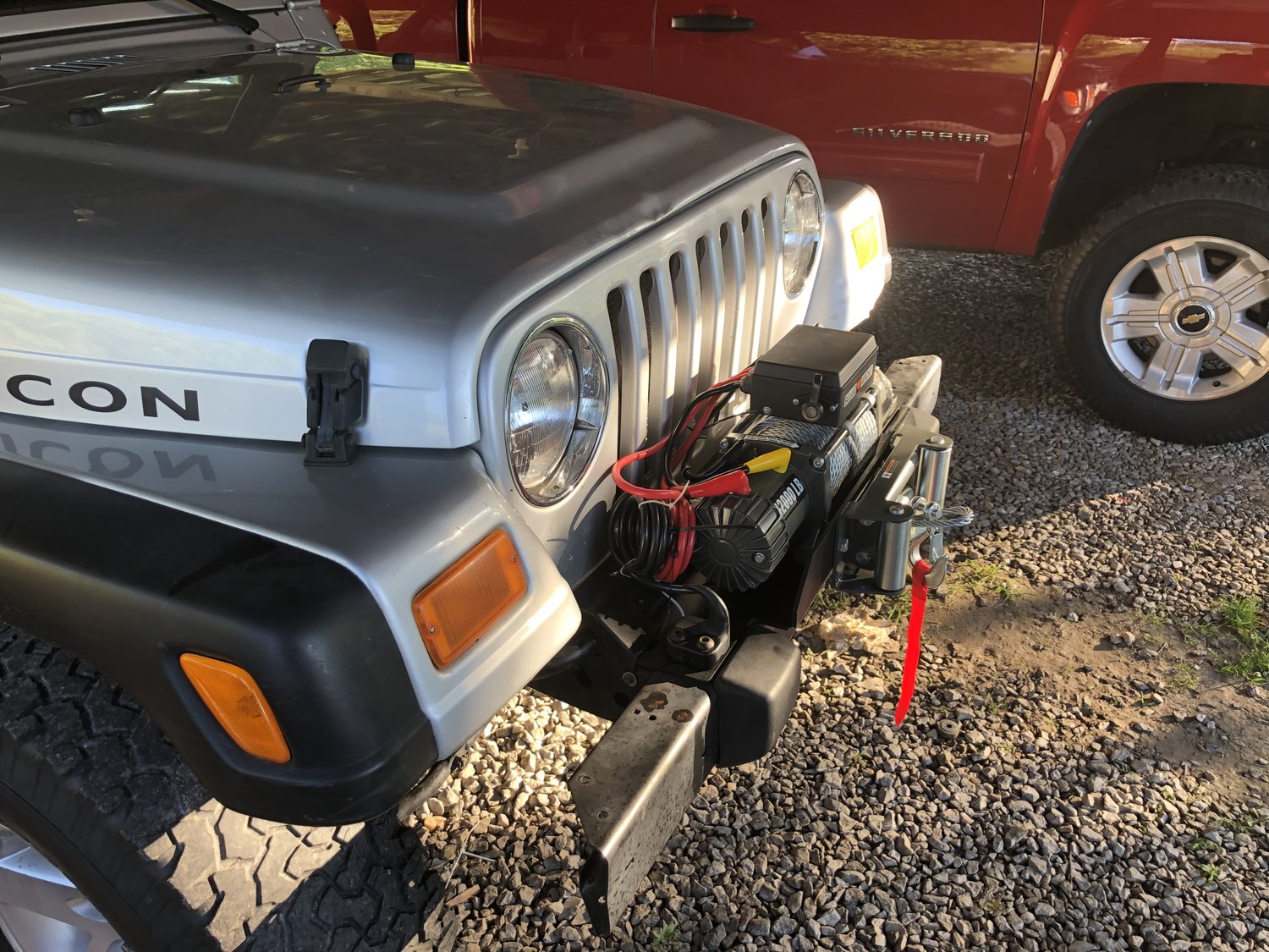 Rough Country 1189 Winch Mounting Plate for 8706 Jeep Wrangler YJ & TJ