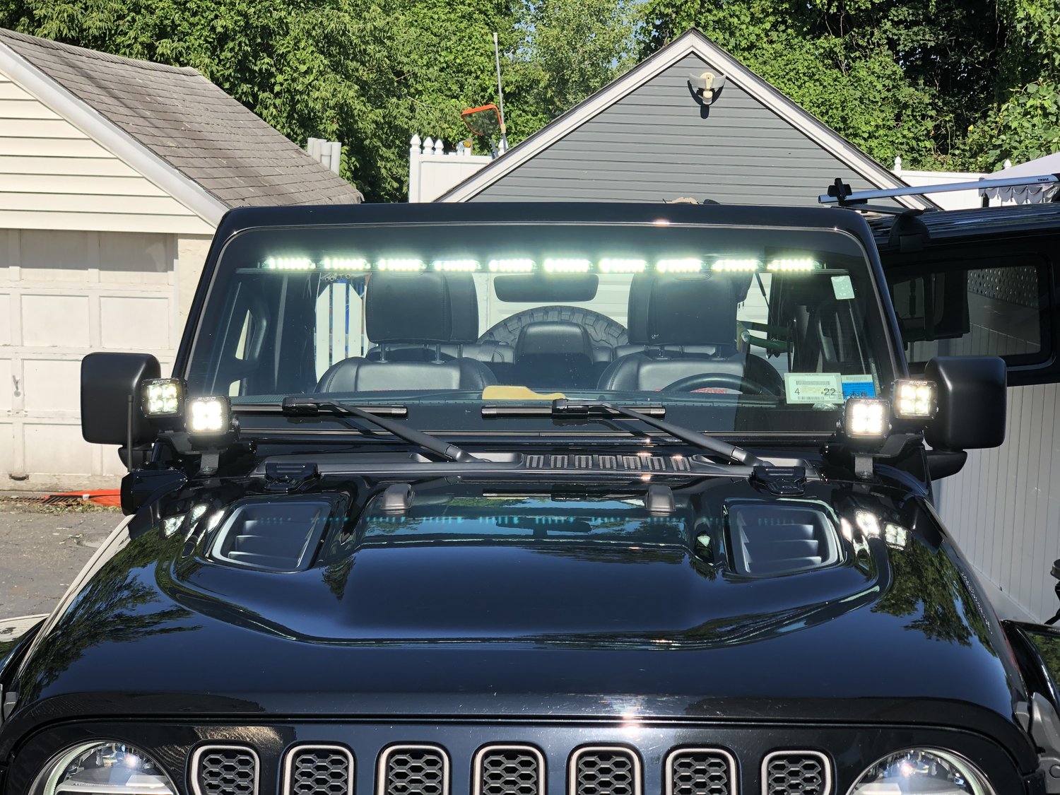 Quadratec LED Interior Mount 50” Stealth Light Bar for 1823 Jeep Wrangler JL & Gladiator JT