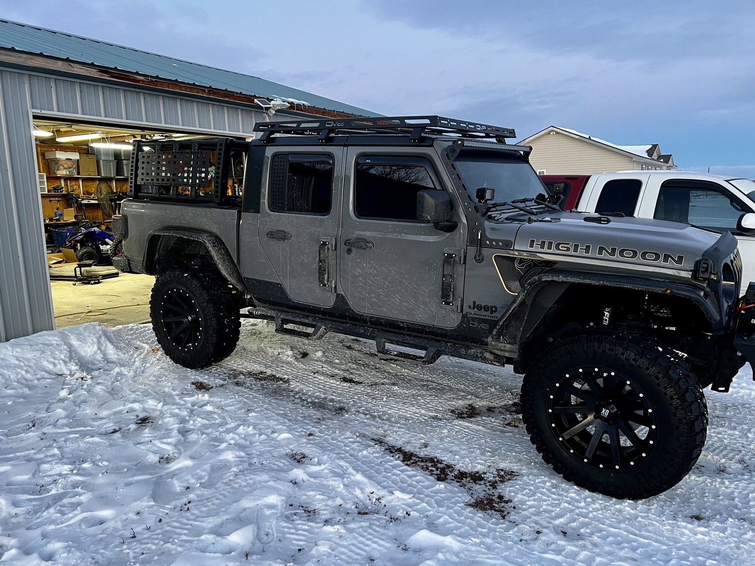 Go Rhino 5950000T XRS Overland Xtreme Bed Rack Full Size for 20 21 Jeep Gladiator JT Quadratec