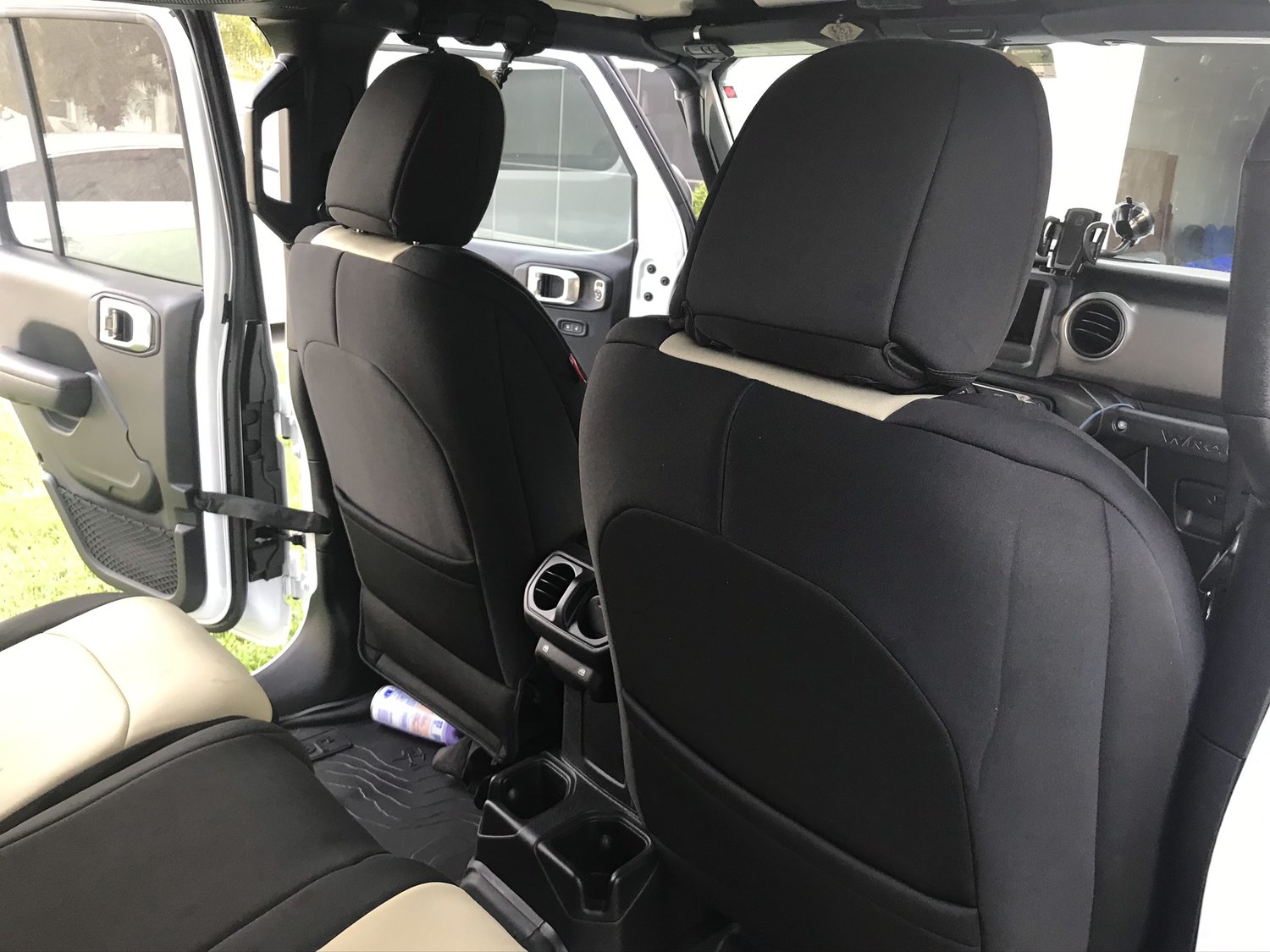 Diver Down Front and Rear Neoprene Seat Covers for 1823 Jeep Wrangler