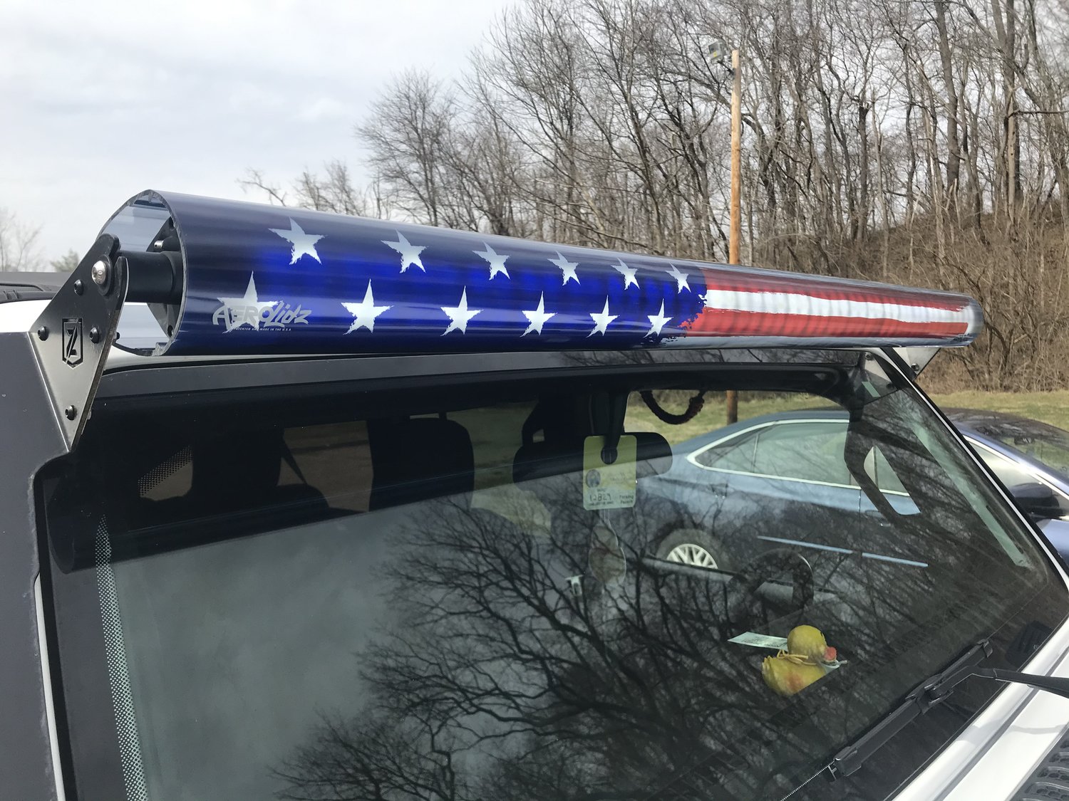 Aerolidz Dual LED Light Bar Silencer Quadratec