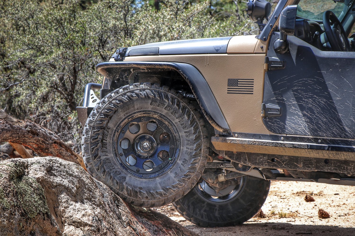 Fuel® OffRoad Enduro Wheel in Matte Black for 0719 Wrangler JK, JL