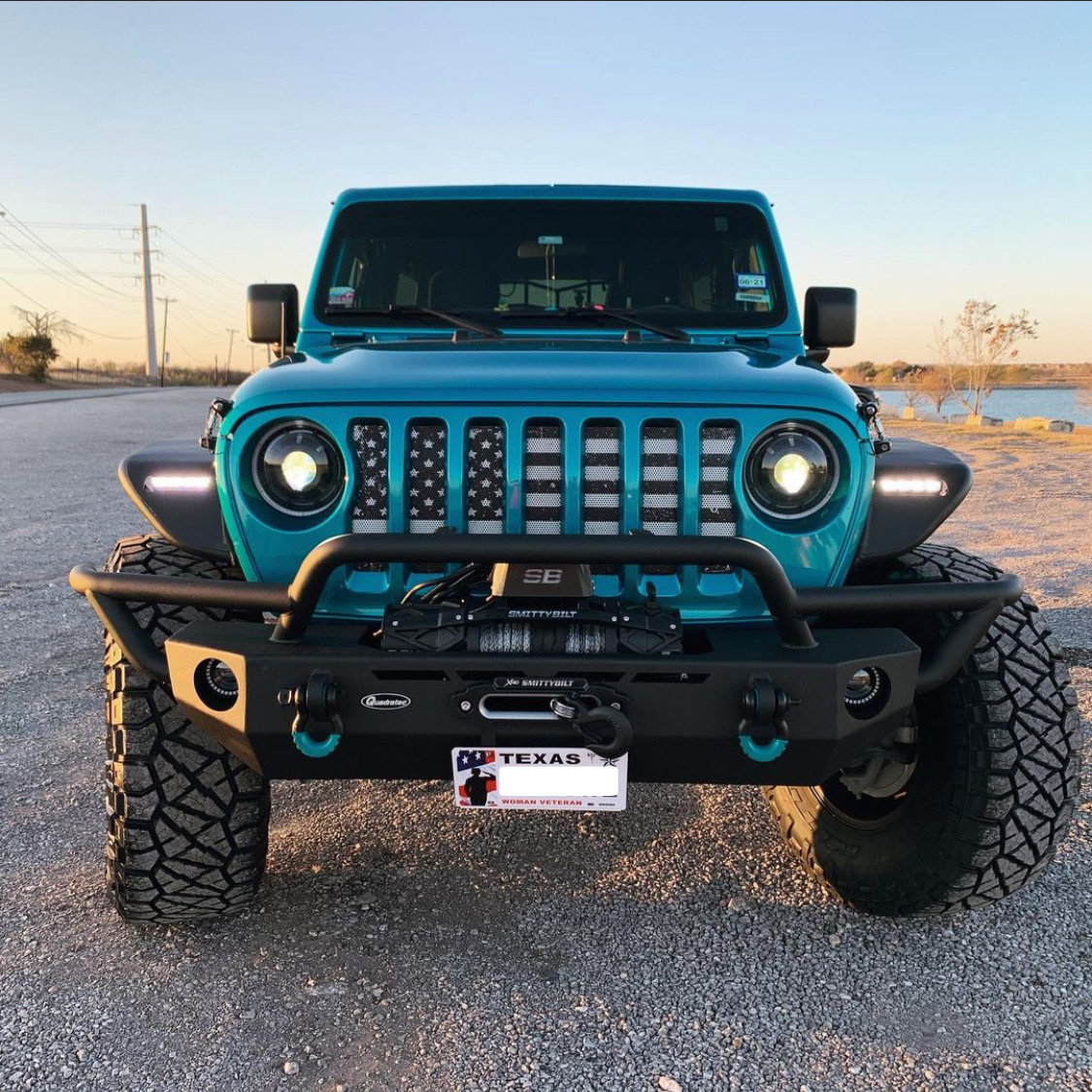 Quadratec QRC Front Winch Ready Bumper for 1824 Jeep Wrangler JL