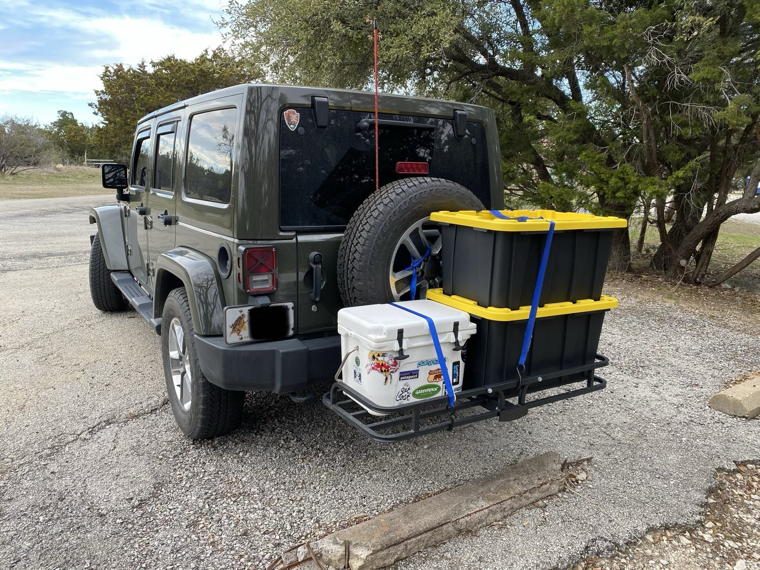 Quadratec discount cargo rack