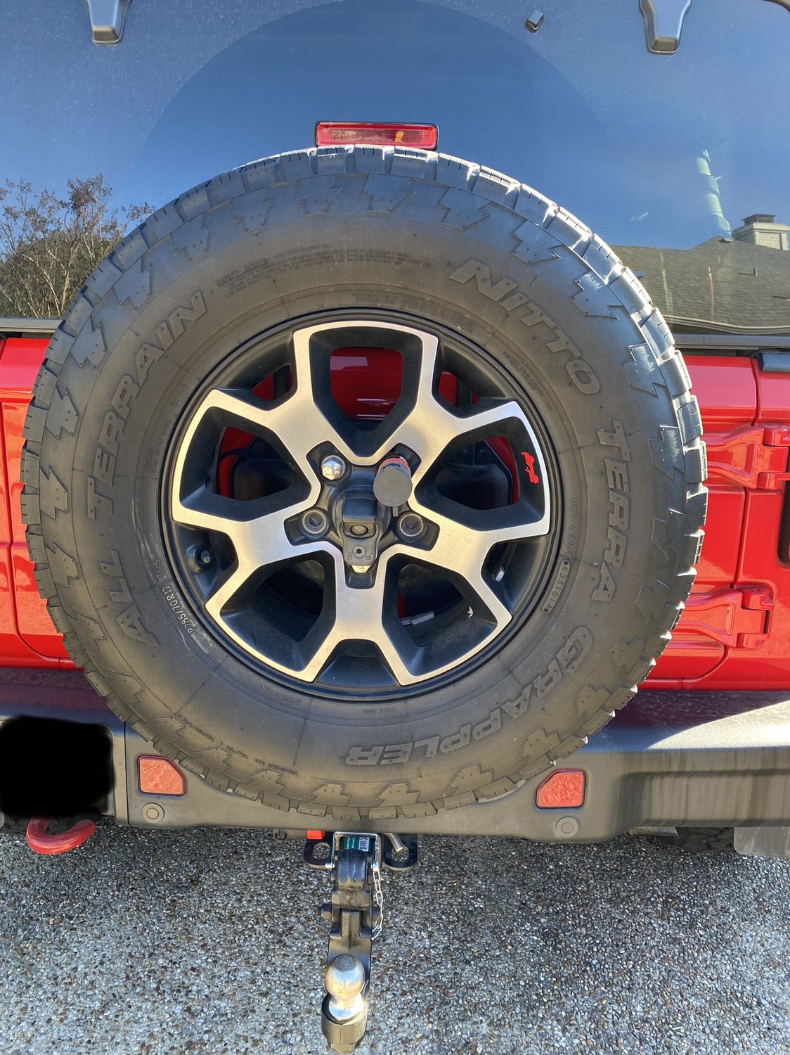 Jeep spare best sale tire lock