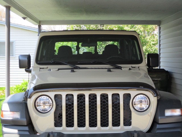 MOPAR Store Déflecteurs d'air surteintés de vitres latérales avant pour  Jeep Grand Cherokee