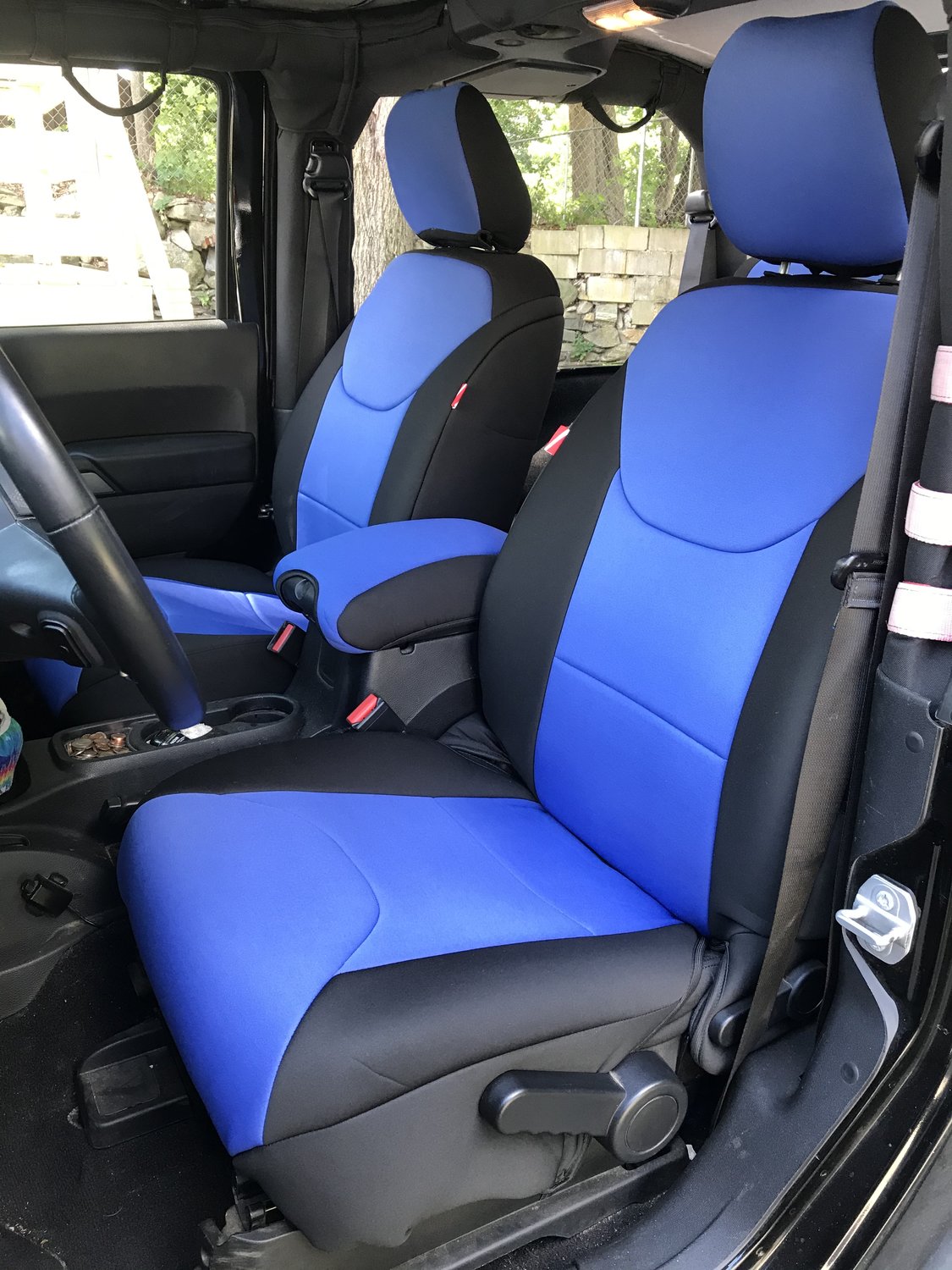 Diver Down Front and Rear Neoprene Seat Covers for 0718 Wrangler JK 2