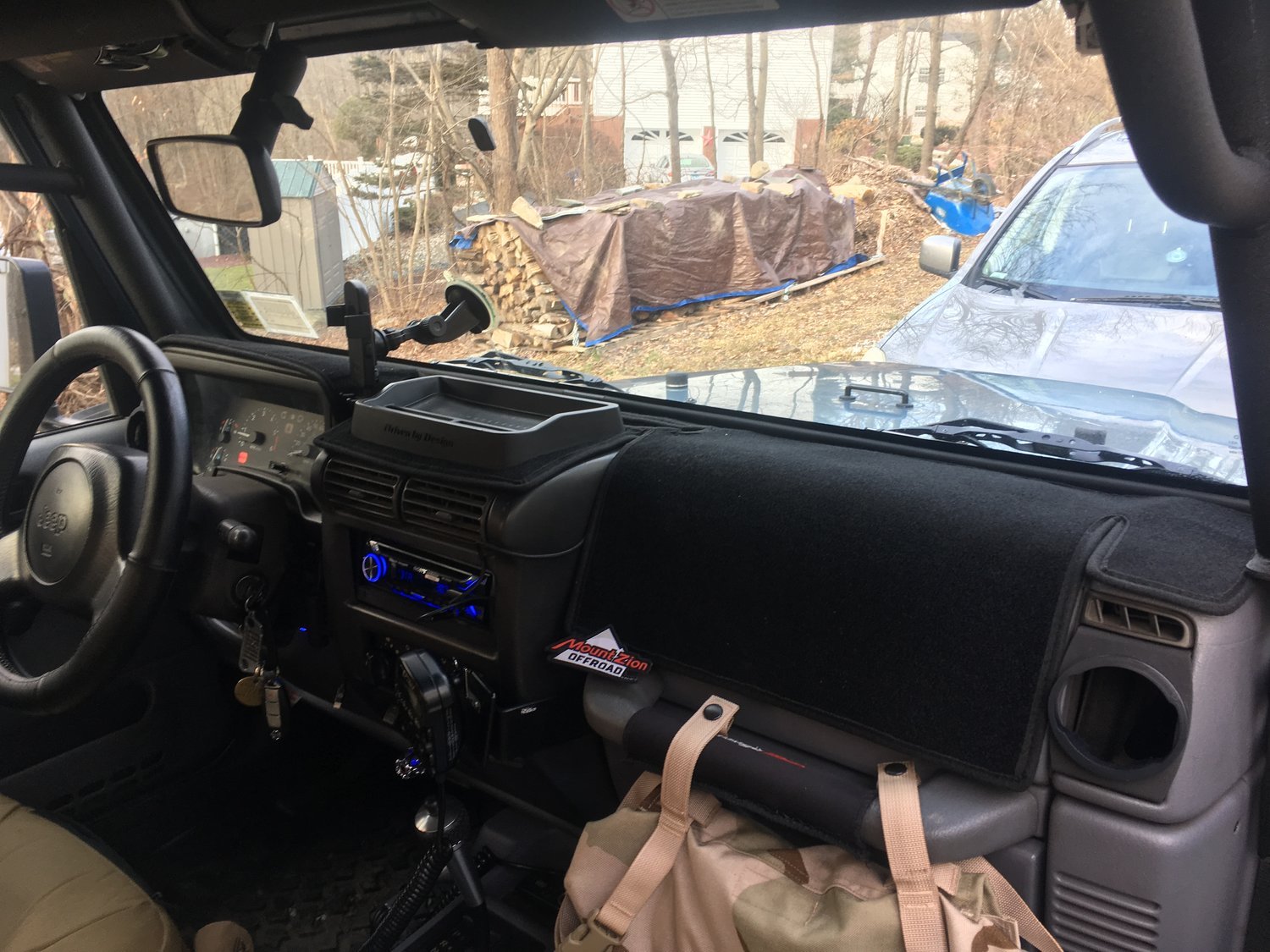 Coverking Custom Dash Cover For 97 06 Jeep Wrangler Tj
