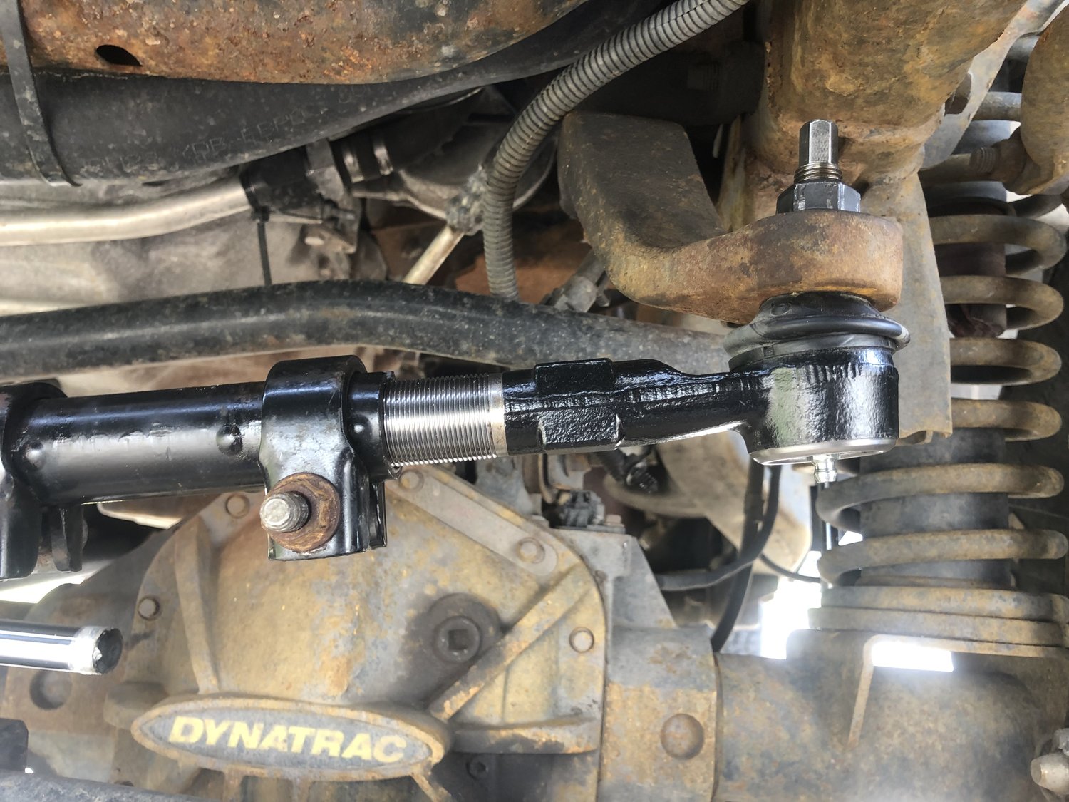 Crown Automotive 52060049AE Tie Rod End at Pitman Arm for 0718 Jeep Wrangler JK Quadratec