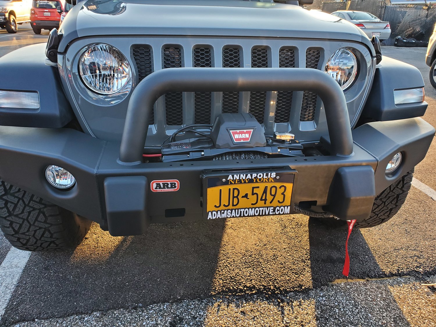 ARB 3450440 Deluxe Classic Front Bumper for 1822 Jeep Wrangler JL