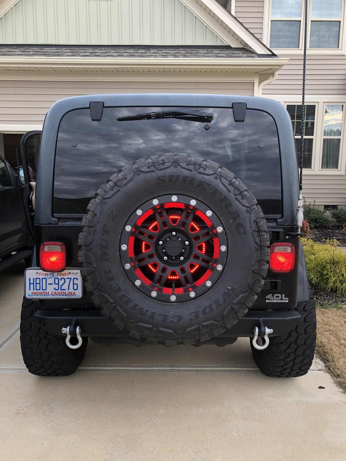 Rugged Ridge 11585.04 3rd Brake Light LED Ring for 8718 Jeep Wrangler