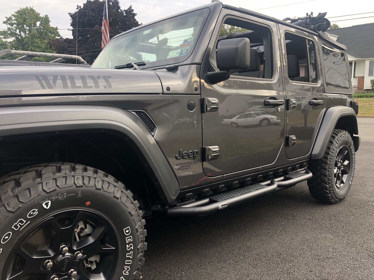 Rugged Ridge 11651.61 Body Armor Rocker Guards in Black for 18-20 Jeep ...