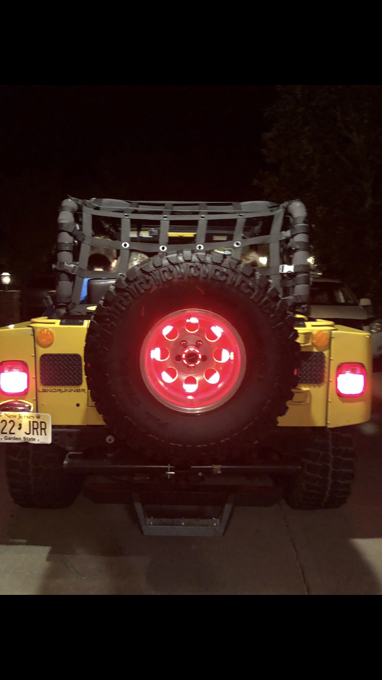 Rugged Ridge 11585.04 3rd Brake Light LED Ring for 8718 Jeep Wrangler