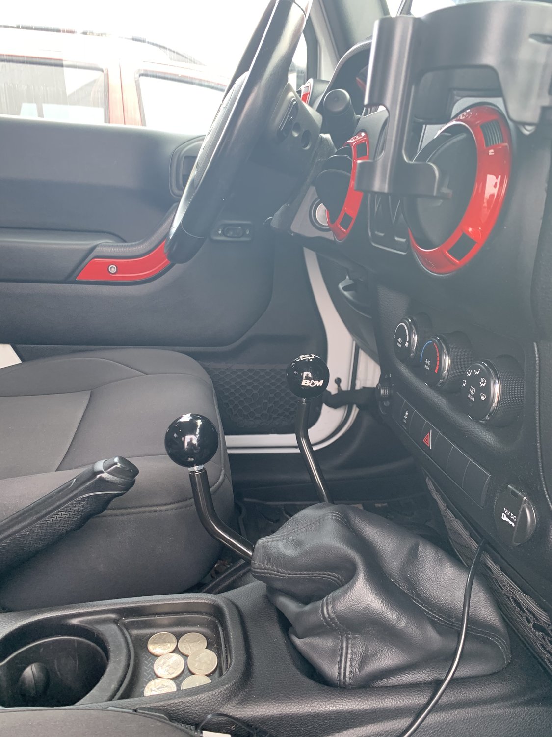 B&M Racing 46200 Shifter Stick for 0518 Jeep Wrangler TJ, JK with 6