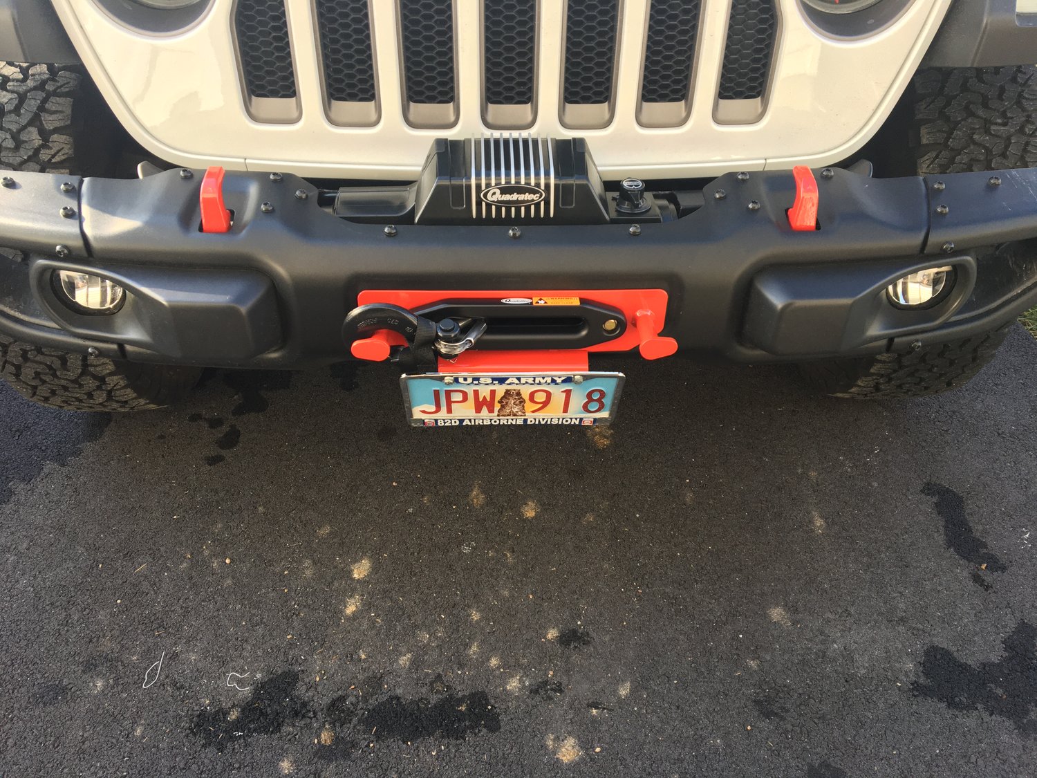 WARN Hook Stay for 1820 Jeep Wrangler JL with Factory Rubicon Steel