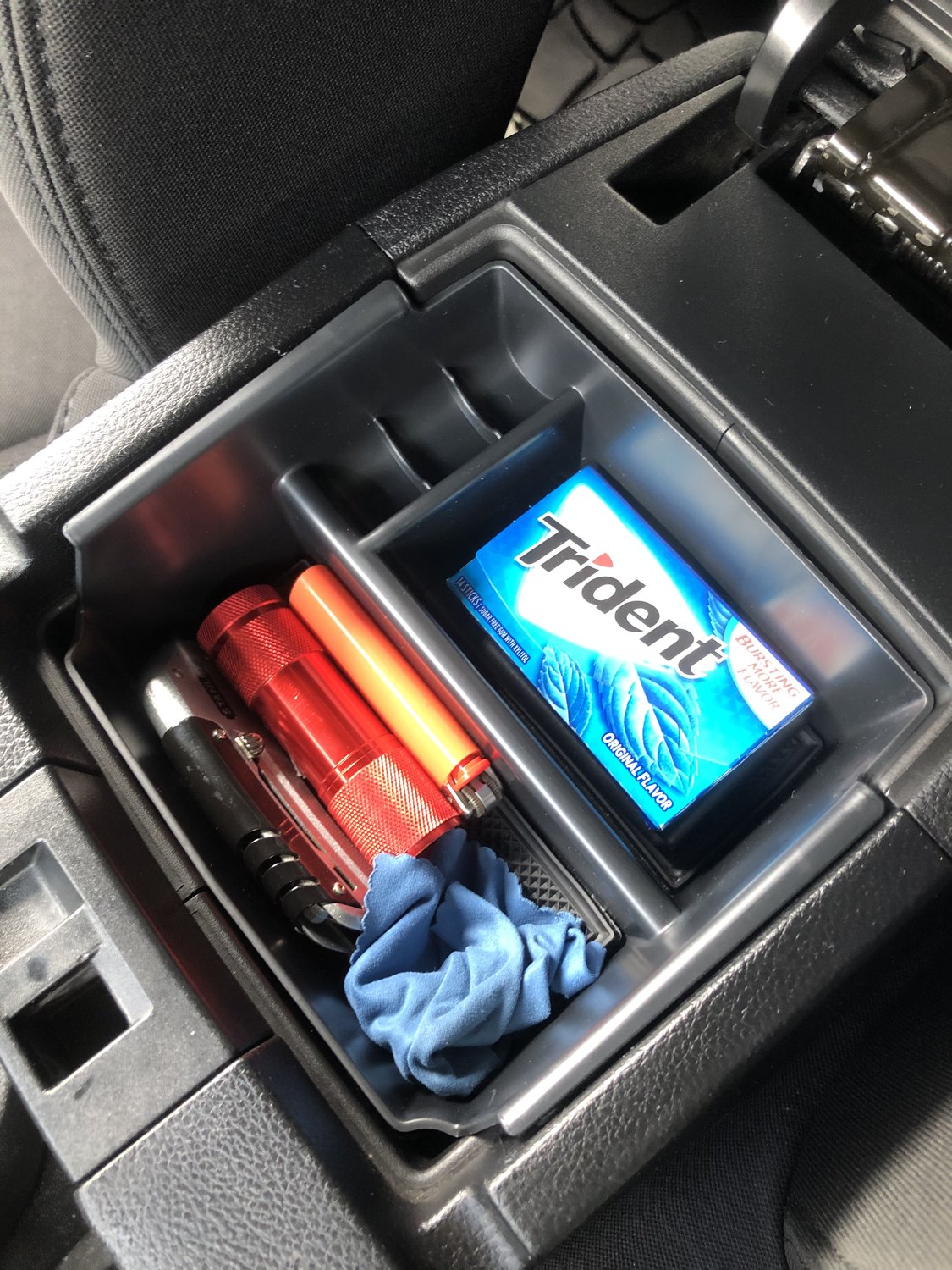 TACTIK Center Console Storage Tray for 1118 Jeep Wrangler JK Quadratec