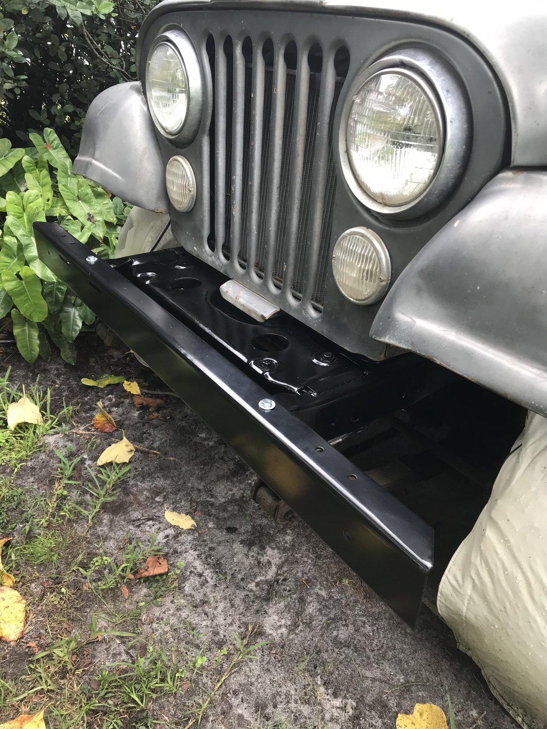 Crown Automotive J5355342 Oem Replacement Front Bumper For 55 86 Jeep Cj Quadratec