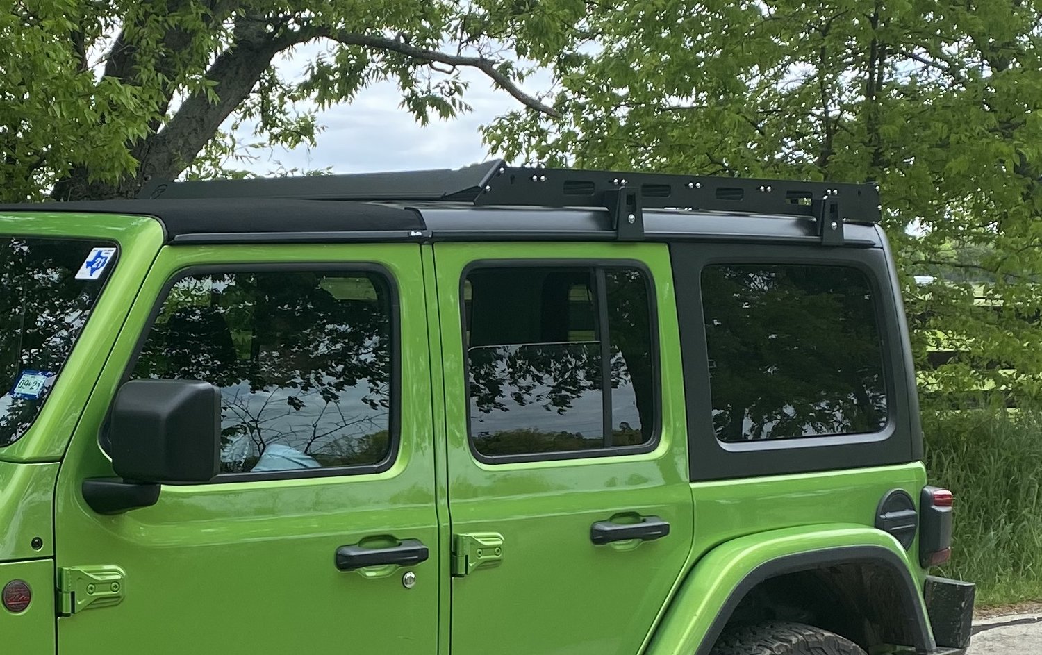 JCR Offroad Roof Rack for 1821 Jeep Wrangler JL Unlimited 4Door