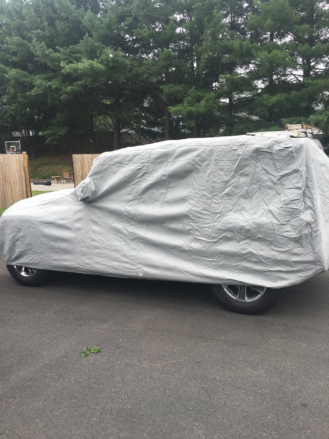 Quadratec Softbond 5Layer Full Car Cover for 0722 Jeep Wrangler JK