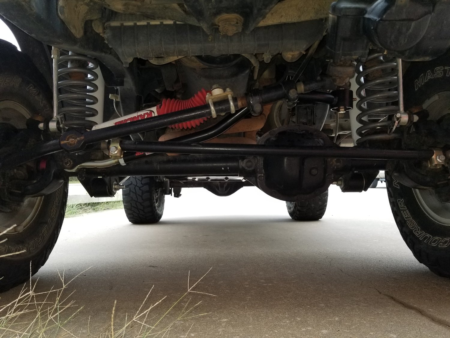 RockJock CE9701 CURRECTLYNC HeavyDuty Tie Rod System for 8406 Jeep Wrangler TJ, Unlimited