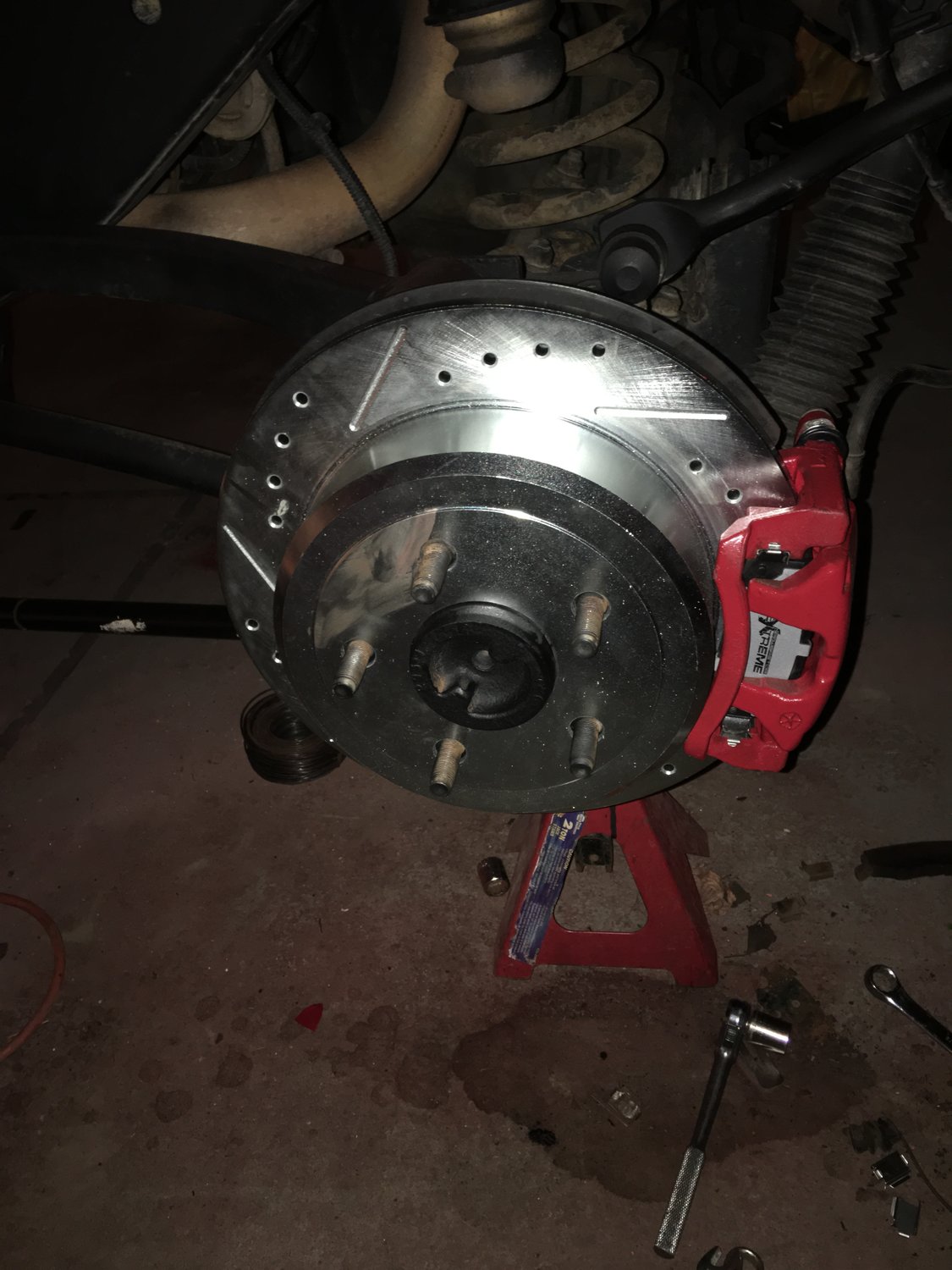 Power Stop K279836 Front & Rear Z36 Extreme Performance Brake Kit for 0718 Jeep Wrangler JK