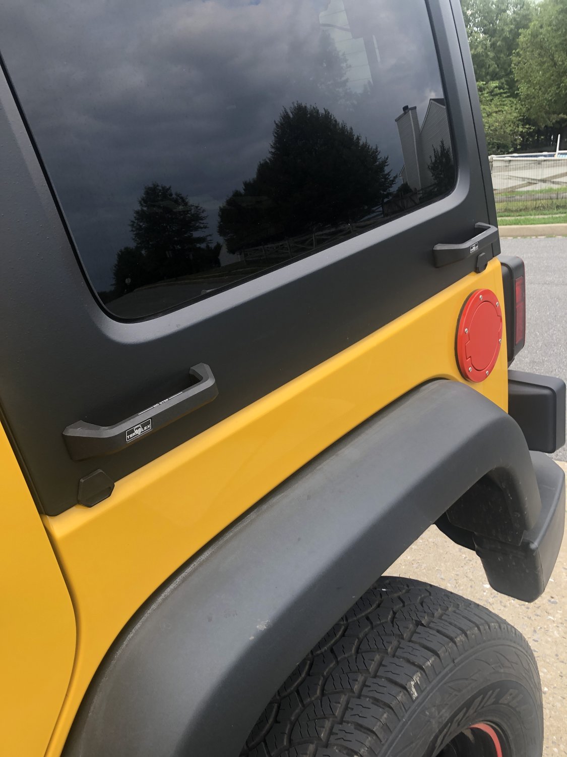 Teraflex 4830400 Hard Top Handle Kit for 0718 Jeep Wrangler JK Quadratec