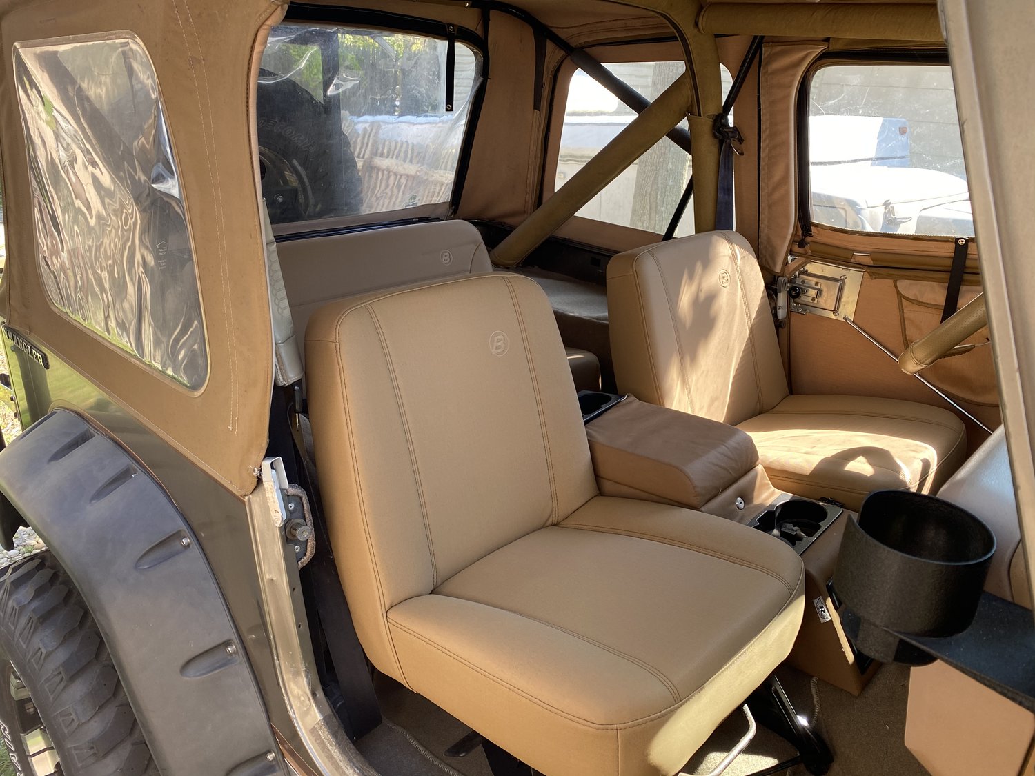 Jeep tj low back seats cheap