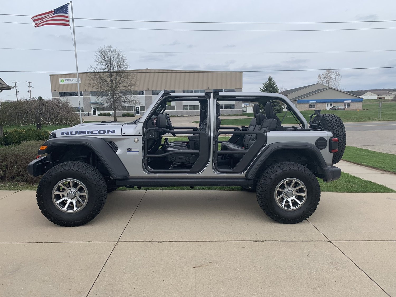 Rugged Ridge Fortis Front Tube Doors for 1820 Jeep Wrangler JL and