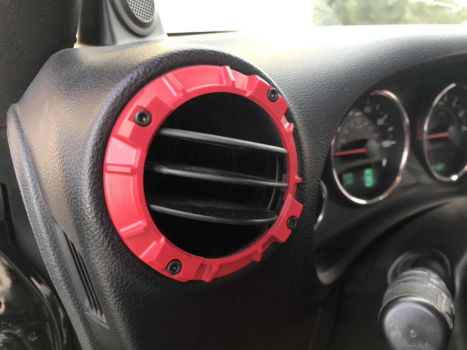 AJT Design Impact Climate Control Knob & Vent Trim Kit for 1118 Jeep