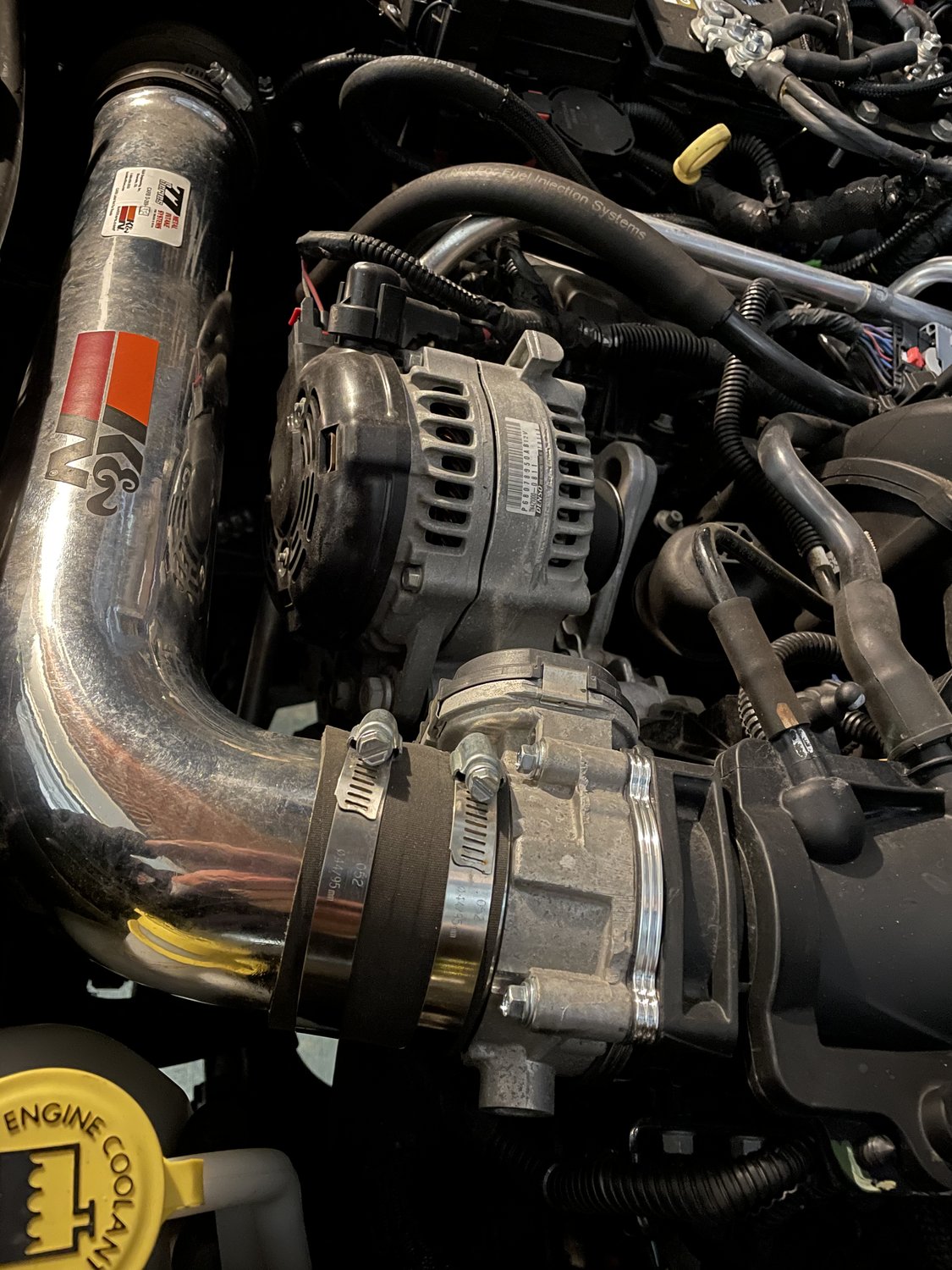 aFe Power 4635003 Silver Bullet Throttle Body Spacer for 1218 Jeep