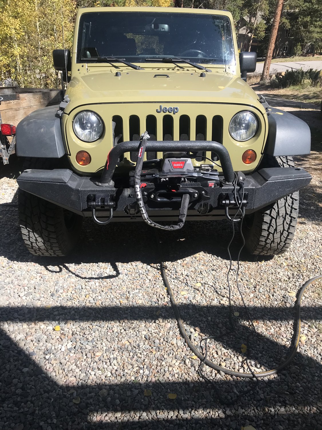 WARN 100330 Removable Rope Abrasion Sleeve for Synthetic Winch Line