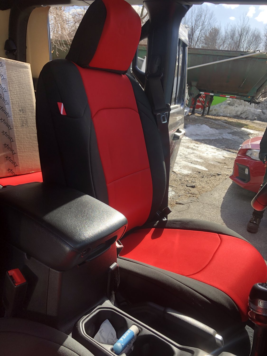 Diver Down Front and Rear Neoprene Seat Covers for 2023 Jeep Gladiator JT Quadratec