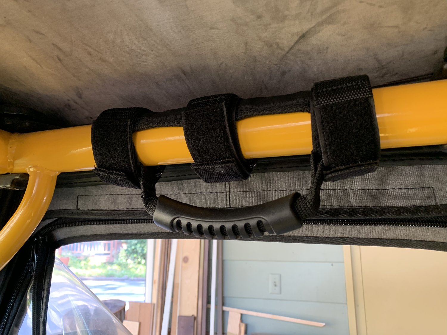 WARN 102653 Roll Bar Rubber Grip Grab Handles Quadratec