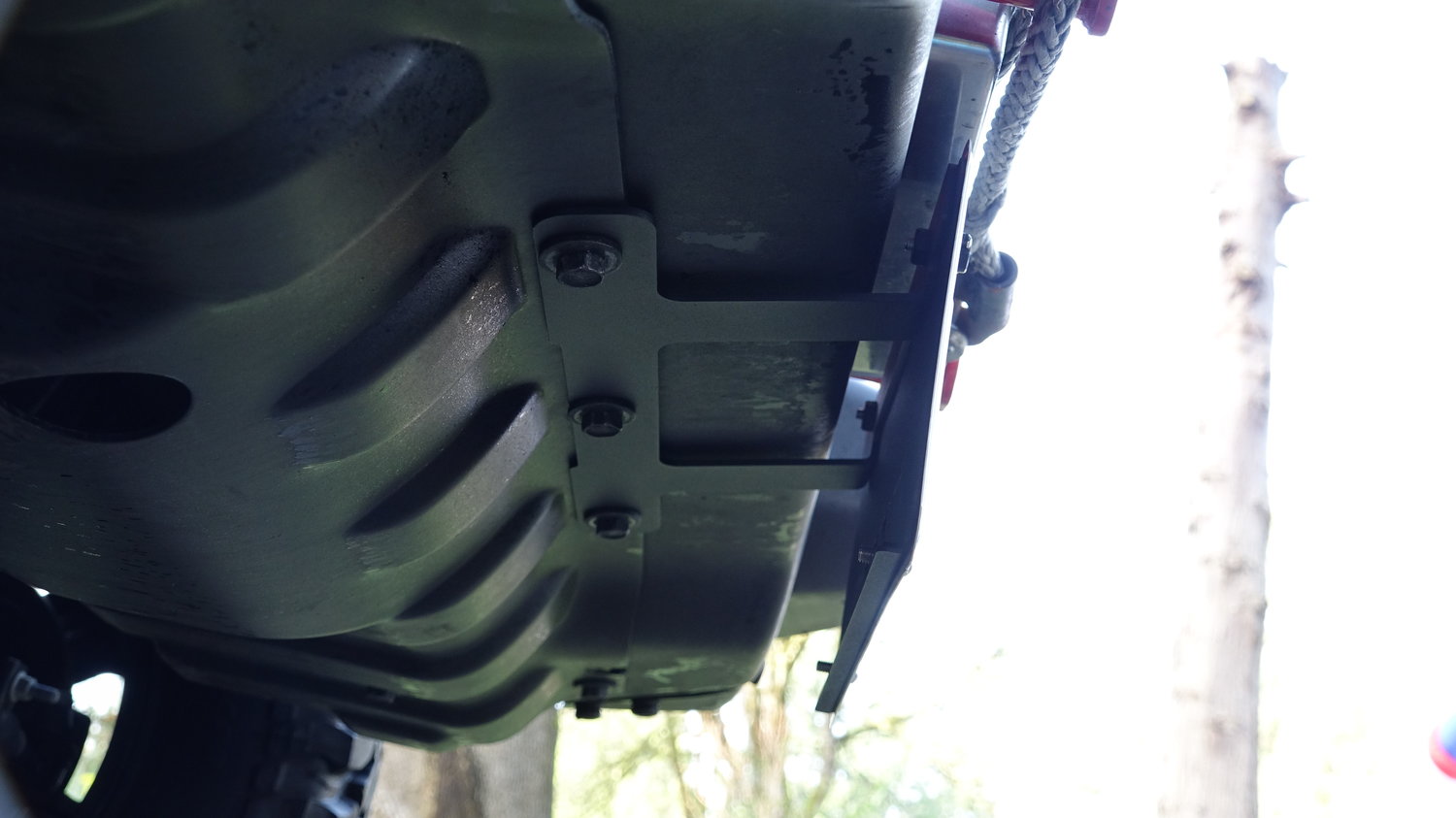 Maximus3 Front License Plate Mounting Brackets for 1317 Jeep Wrangler