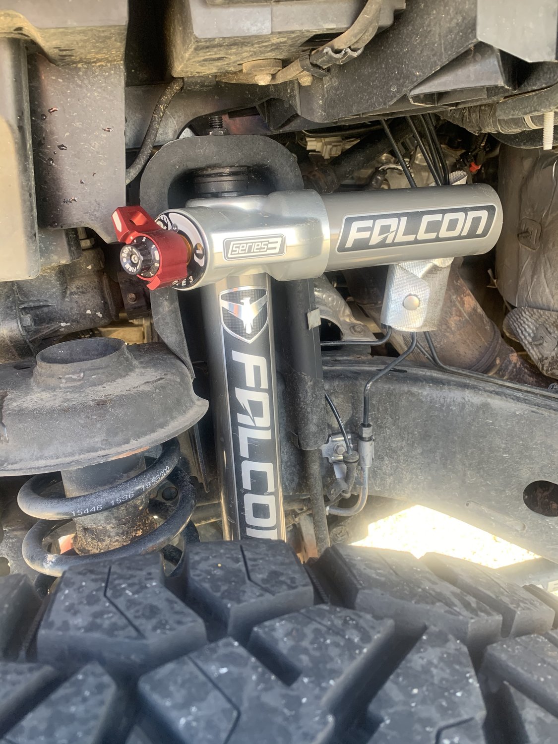 Teraflex Falcon Series 3.3 Fast Adjust Piggyback Shock Kit for 0718 Jeep Wrangler JK Quadratec