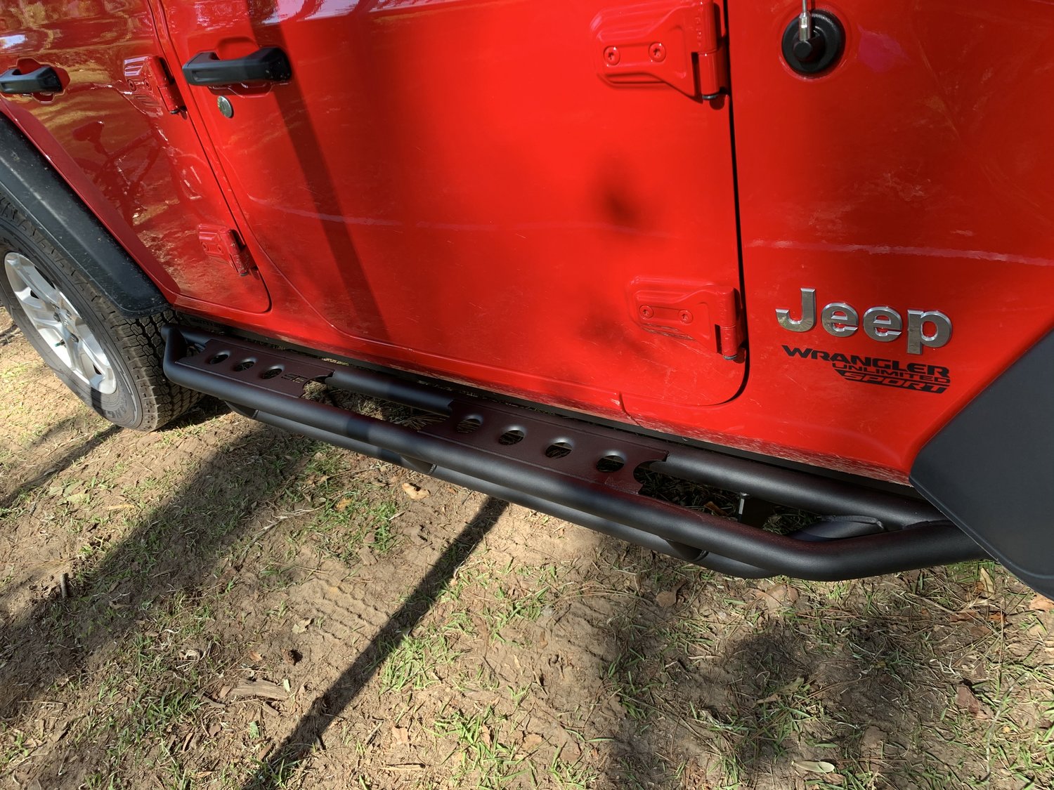 Smittybilt 77634 SRC Side Armor Steps for 1822 Jeep Wrangler JL