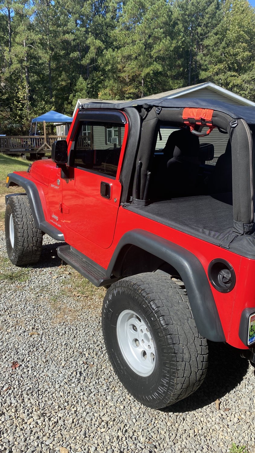 MasterTop Bimini Top Plus for 9706 Jeep Wrangler TJ Quadratec