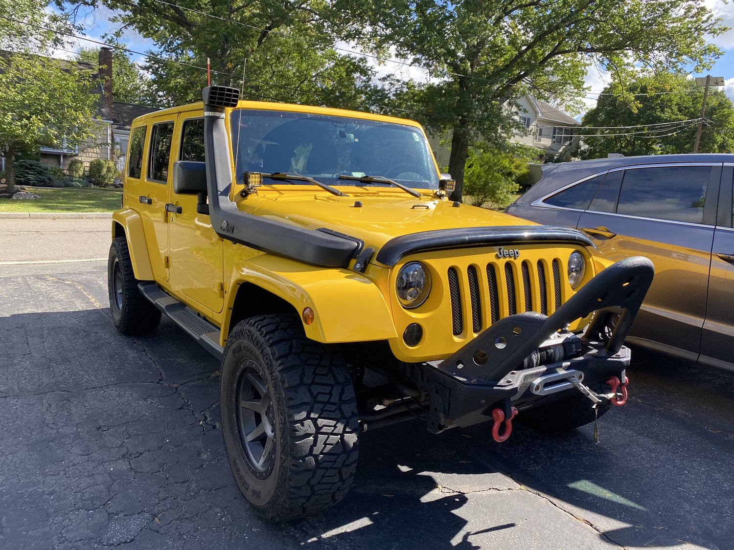 AEV Snorkel Kit with Ram Air for 07-18 Jeep Wrangler JK Quadratec