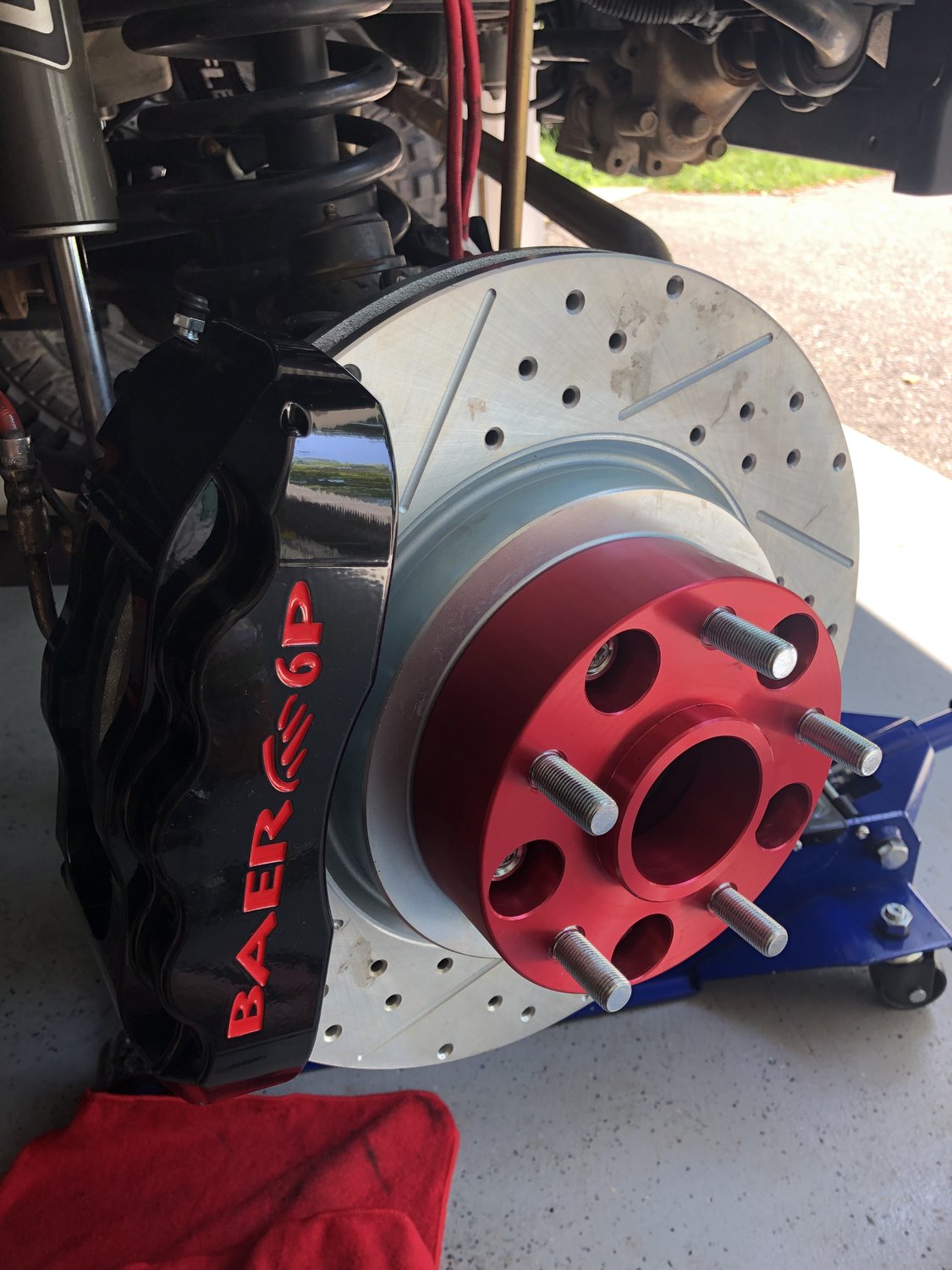 BAER Brake System Front & Rear Kit Black for 20072018 Jeep Wrangler JK