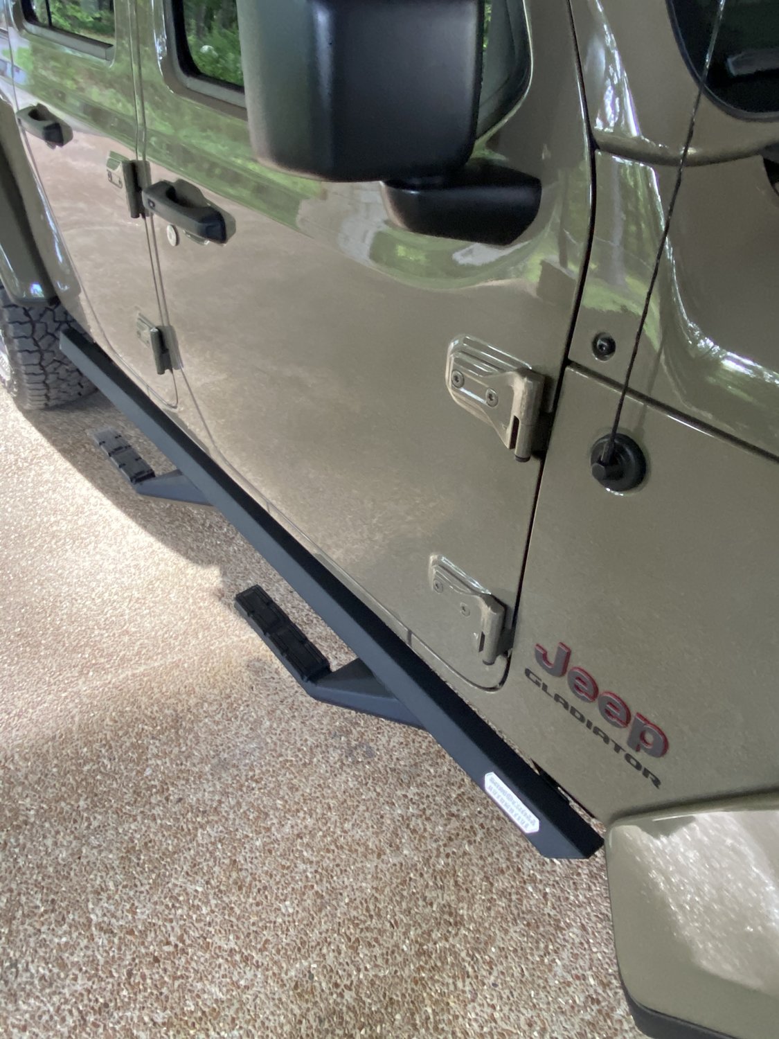 Iron Cross Automotive GP9481 Side Arm Steps for 2020 Jeep Gladiator JT