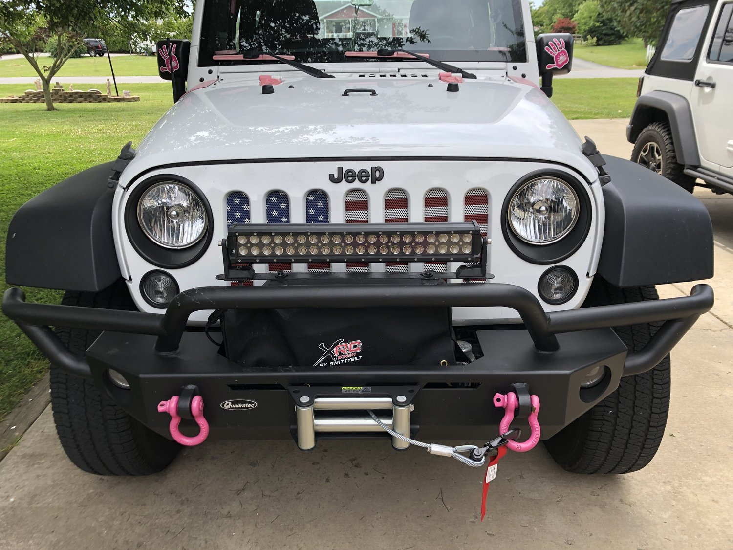 Quadratec QRC Front Winch Ready Bumper for 0718 Jeep Wrangler JK